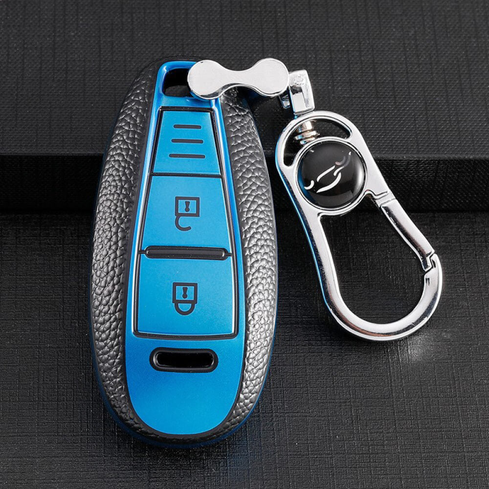 【スズキ】バックル付きTPUスマートキーケース〔Cタイプ〕